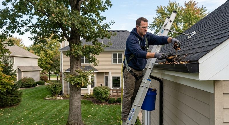 Garage Gutter Cleaning in Pittsburgh, PA