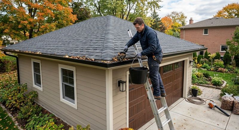 Garage Gutter Cleaning in Rochester, NY