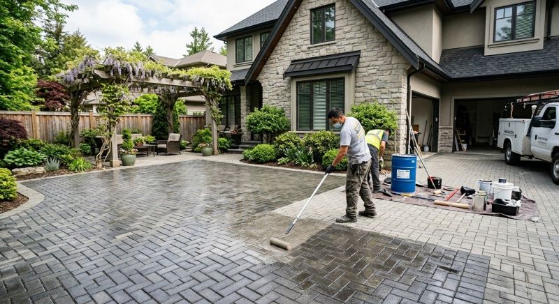 Pergola Sealing in Alpharetta, GA