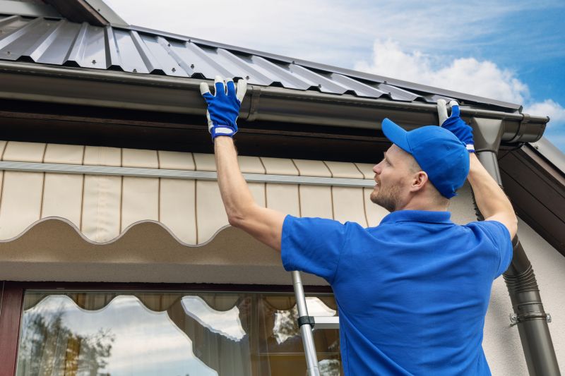 Rain Gutter Clearing in Fredericksburg, VA